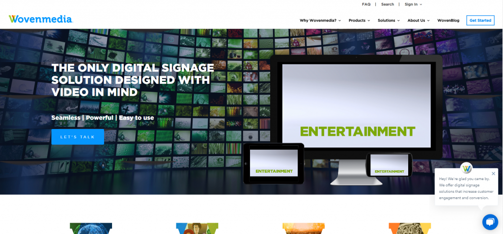 WovenMedia Screenshot Digital Media