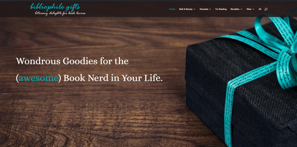 Book Related Gift Site
